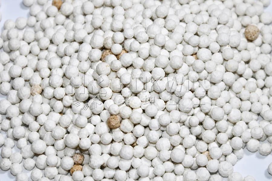 Round NPK Fertilizer Granules - Rotary Drum Granulation