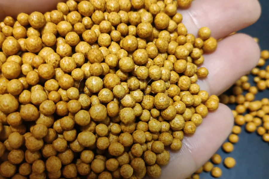 Round NPK Fertilizer Granules - Disc Granulation